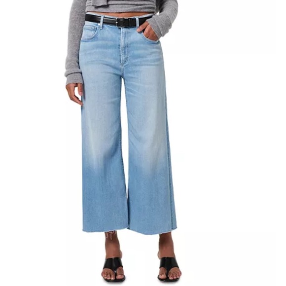 Citizens Of Humanity Denim - Citizens Of Humanity Lyra Crop Wide Leg Jeans Size 28 In Marquee NWT
